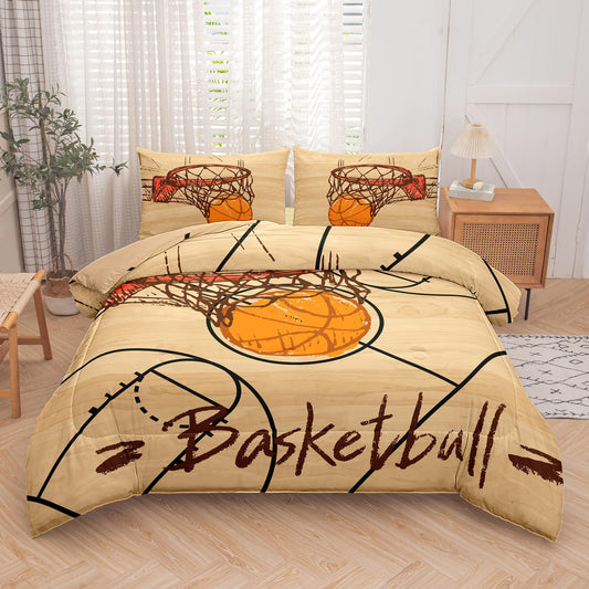 Basketball Bedding Set Twin  3D Printed