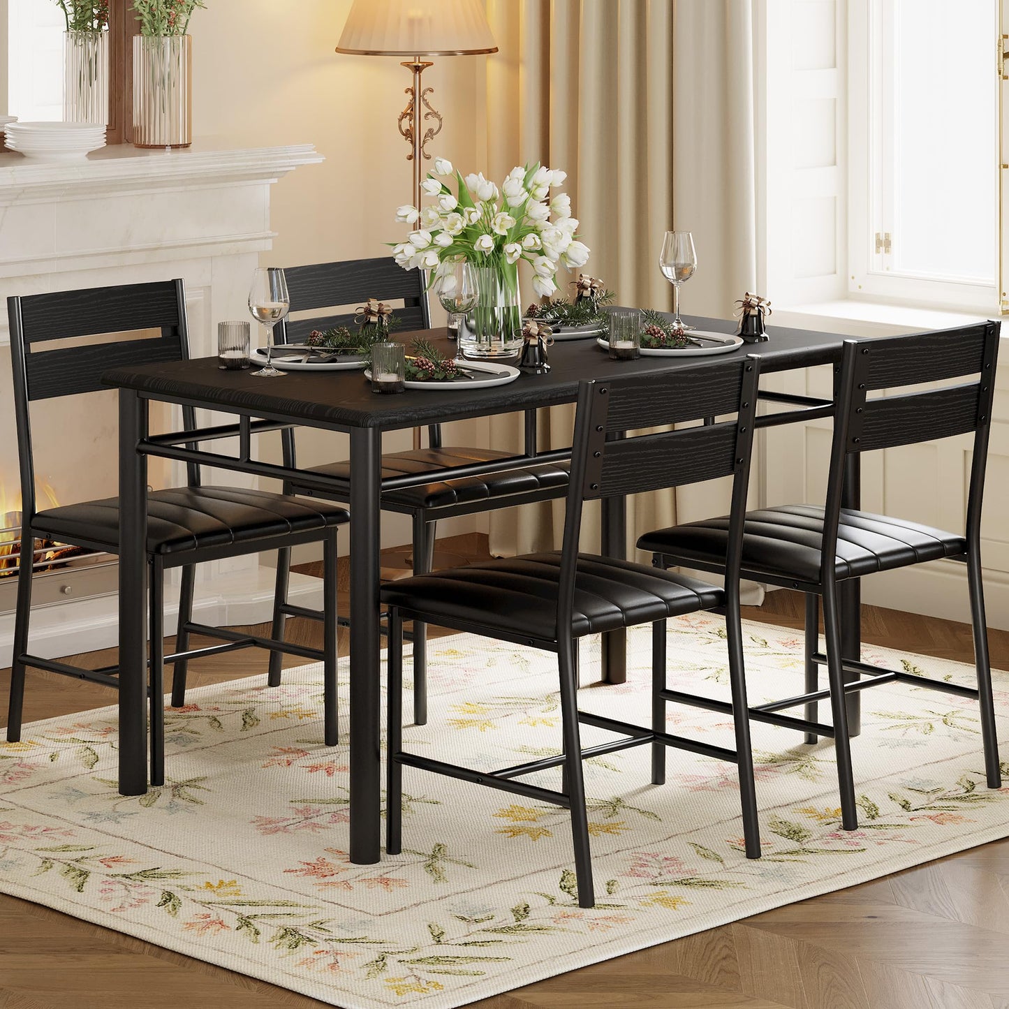 Black Dining Table