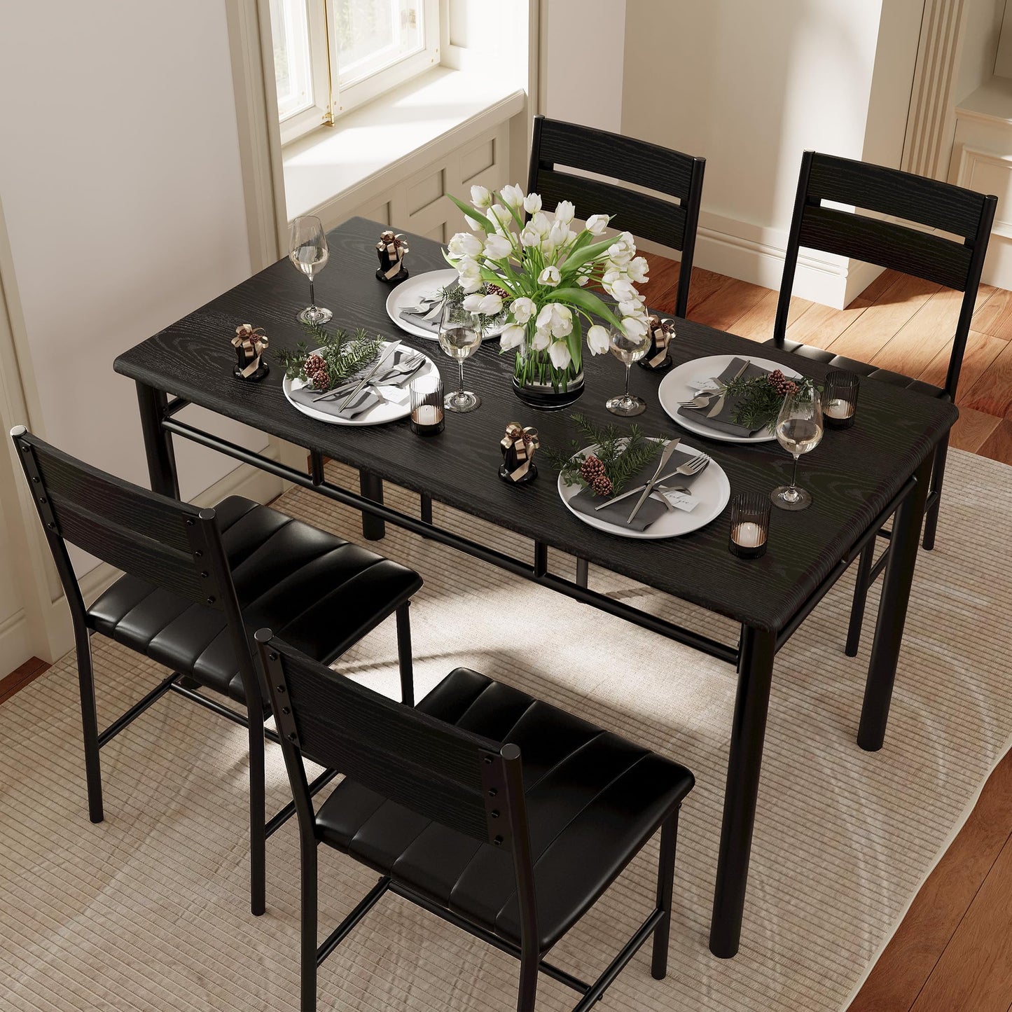 Black Dining Table