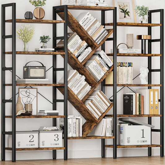 Rustic BrownTier Book Shelf