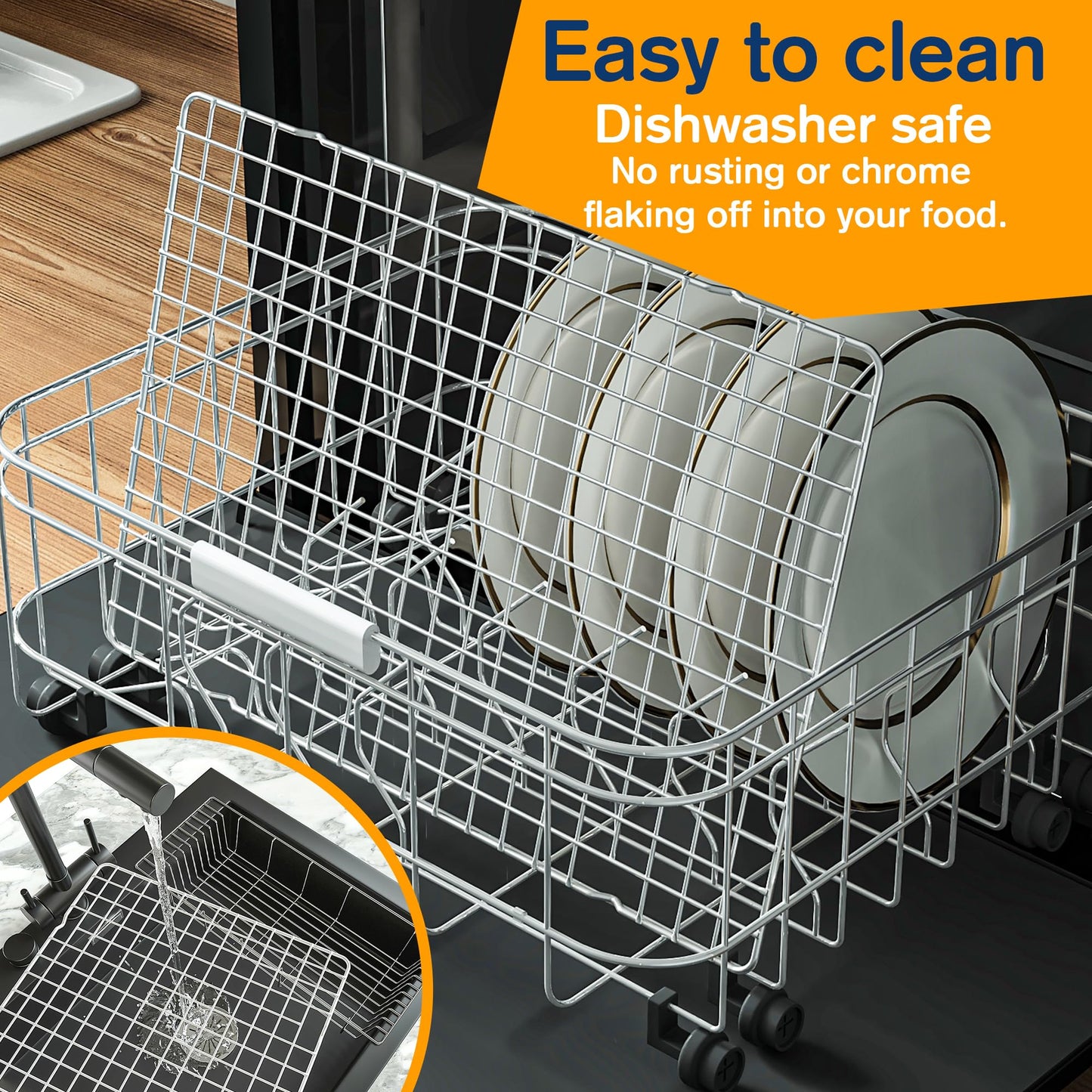 Silver Cooling Racks for Cooking and Baking