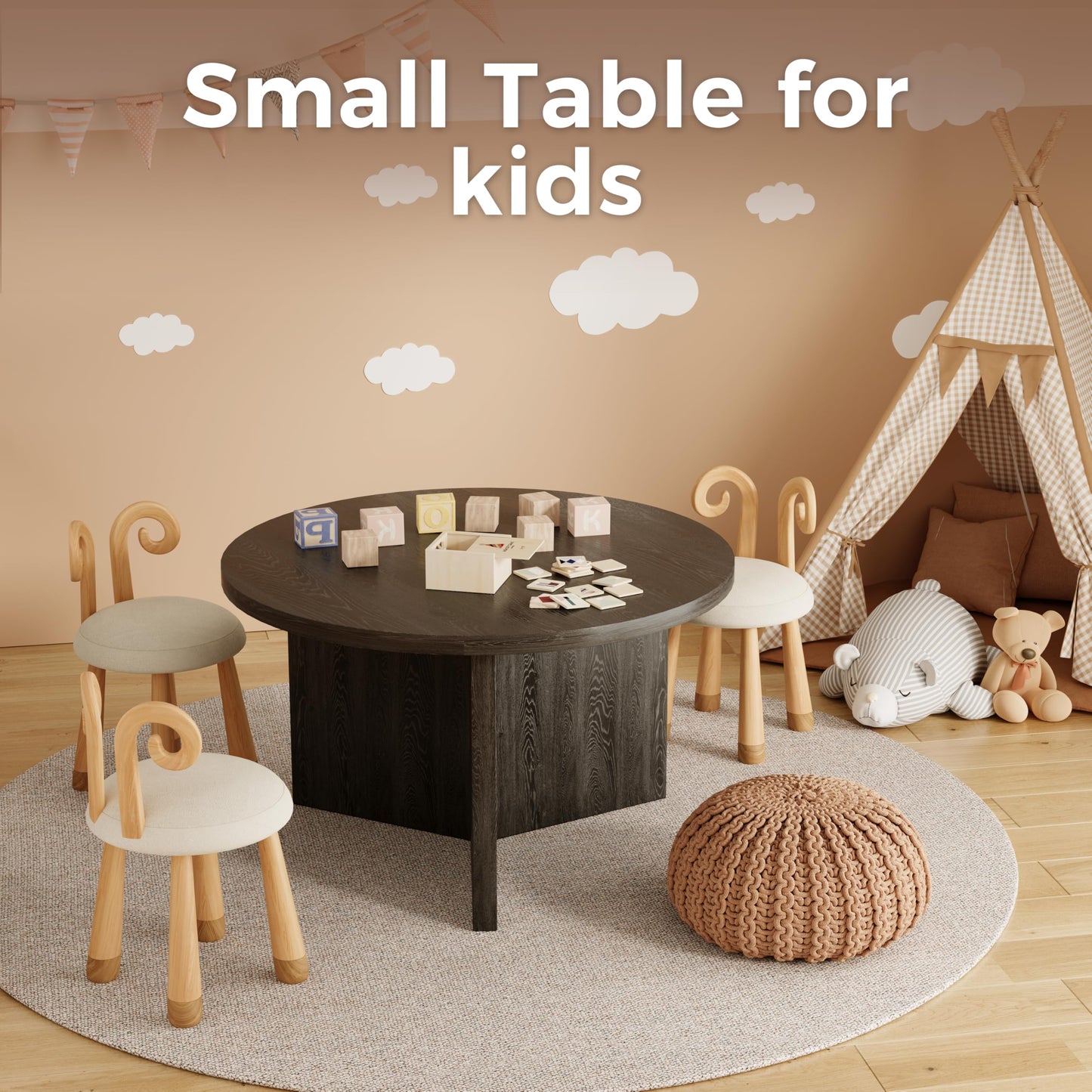 27.5'' Minimalist Modern Coffee Table
