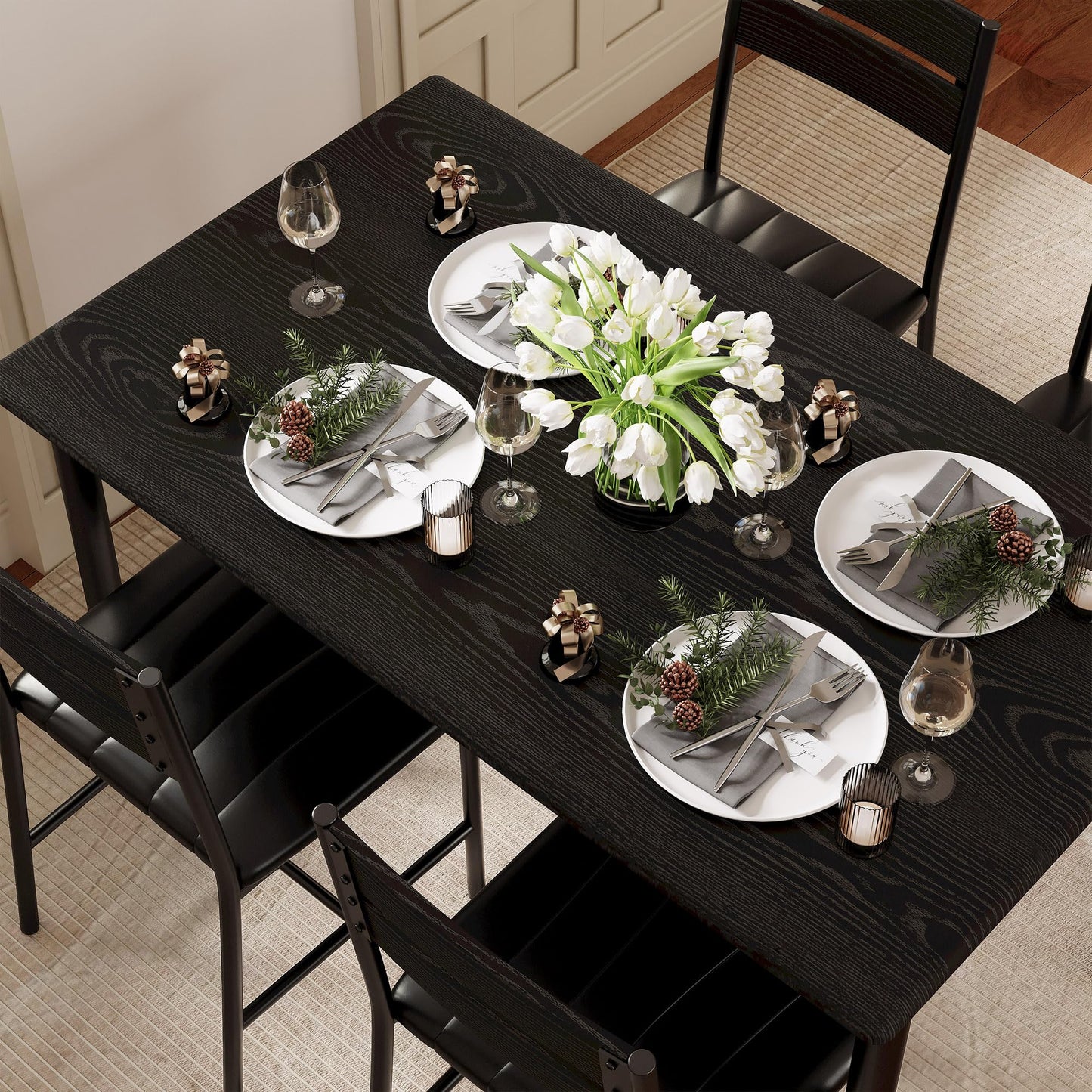 Black Dining Table