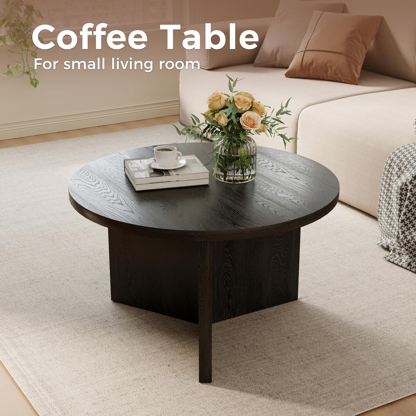 27.5'' Minimalist Modern Coffee Table