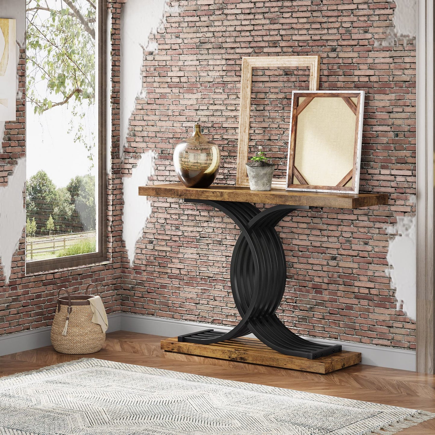 39-Inch Vintage Accent Table