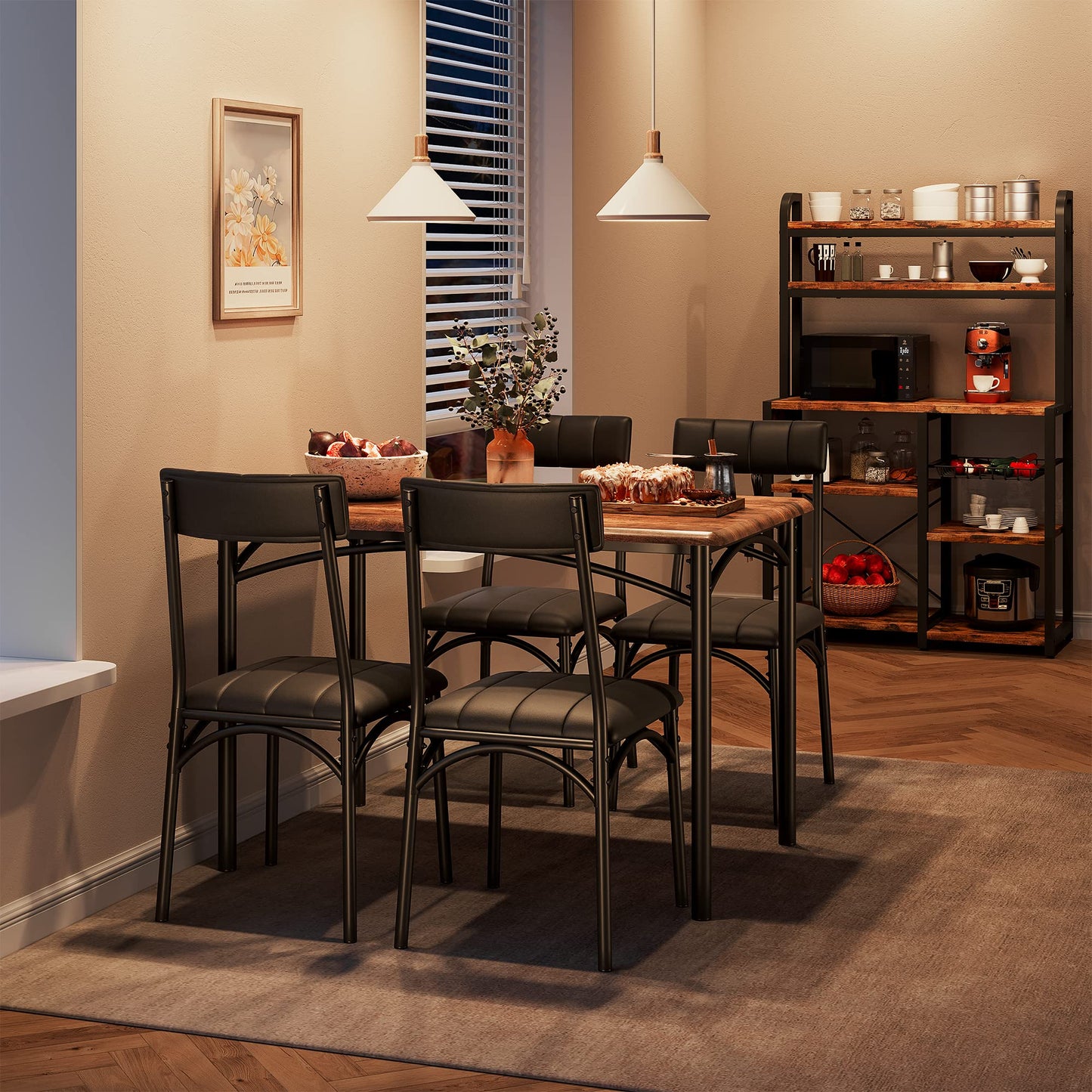 Retro Brown Kitchen Table