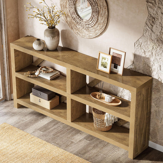 70.9-Inch Extra Long Console Table, Sofa Table Behind Couch