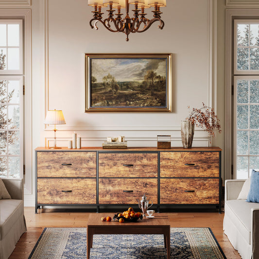 Rustic Brown TV Stand