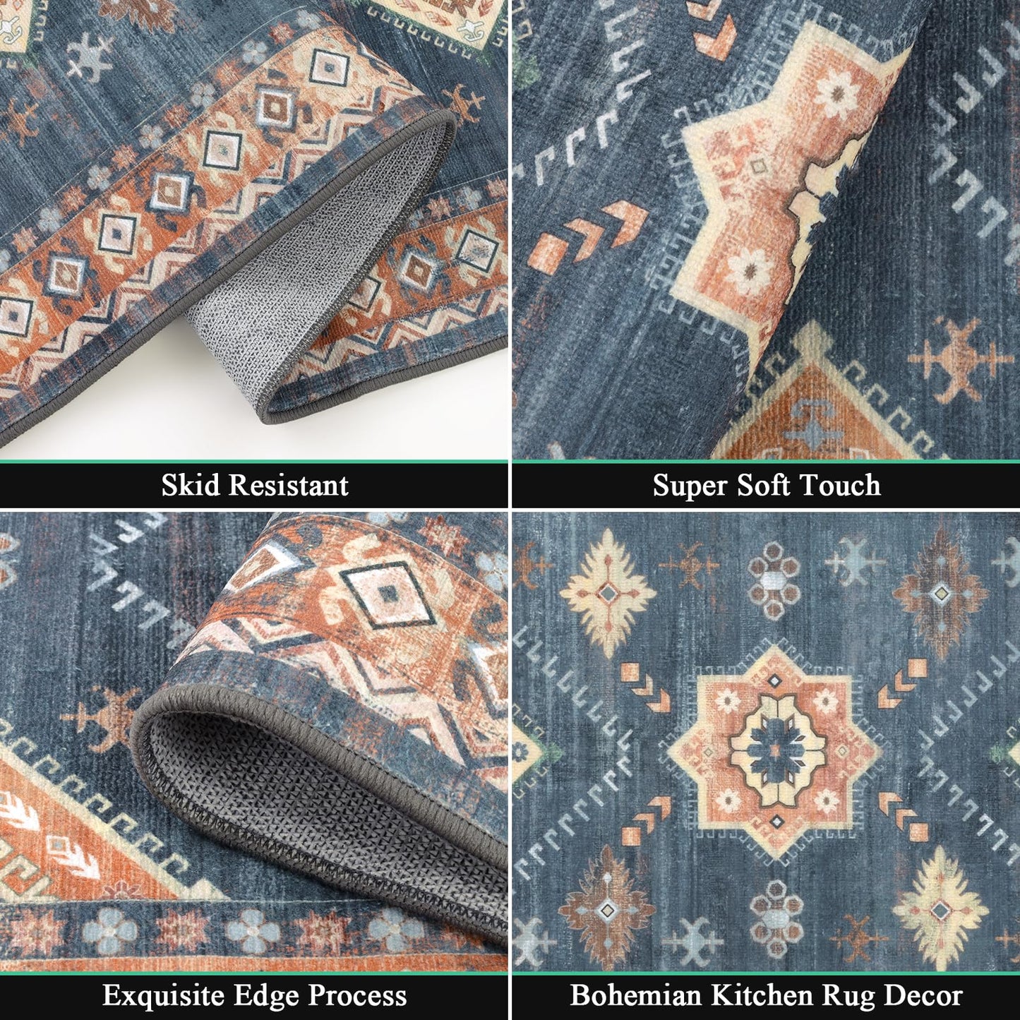 Blue/Coffee Rugs