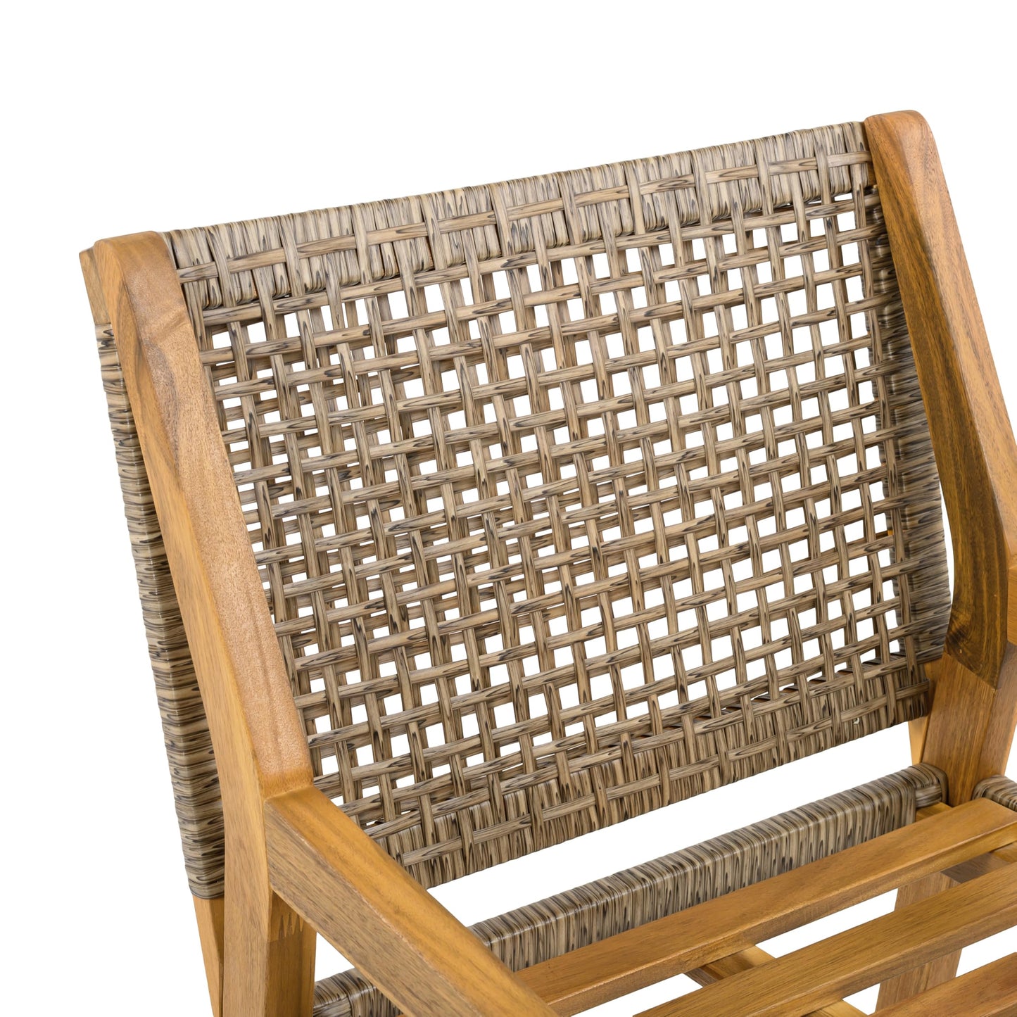 Wooden Patio Dining Set for 4 - Acacia Wood