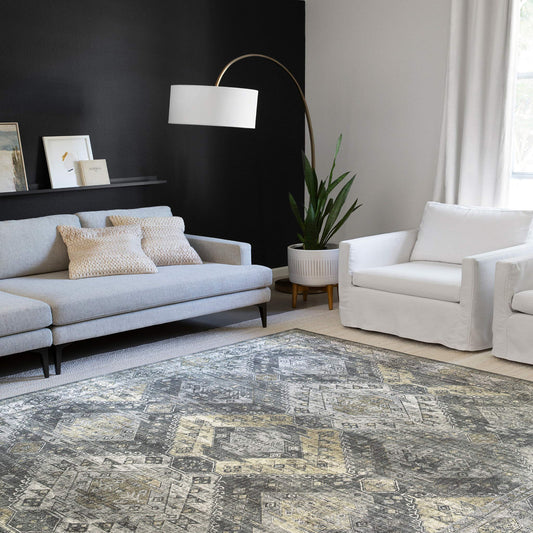 Graphite/Silver Area Rug