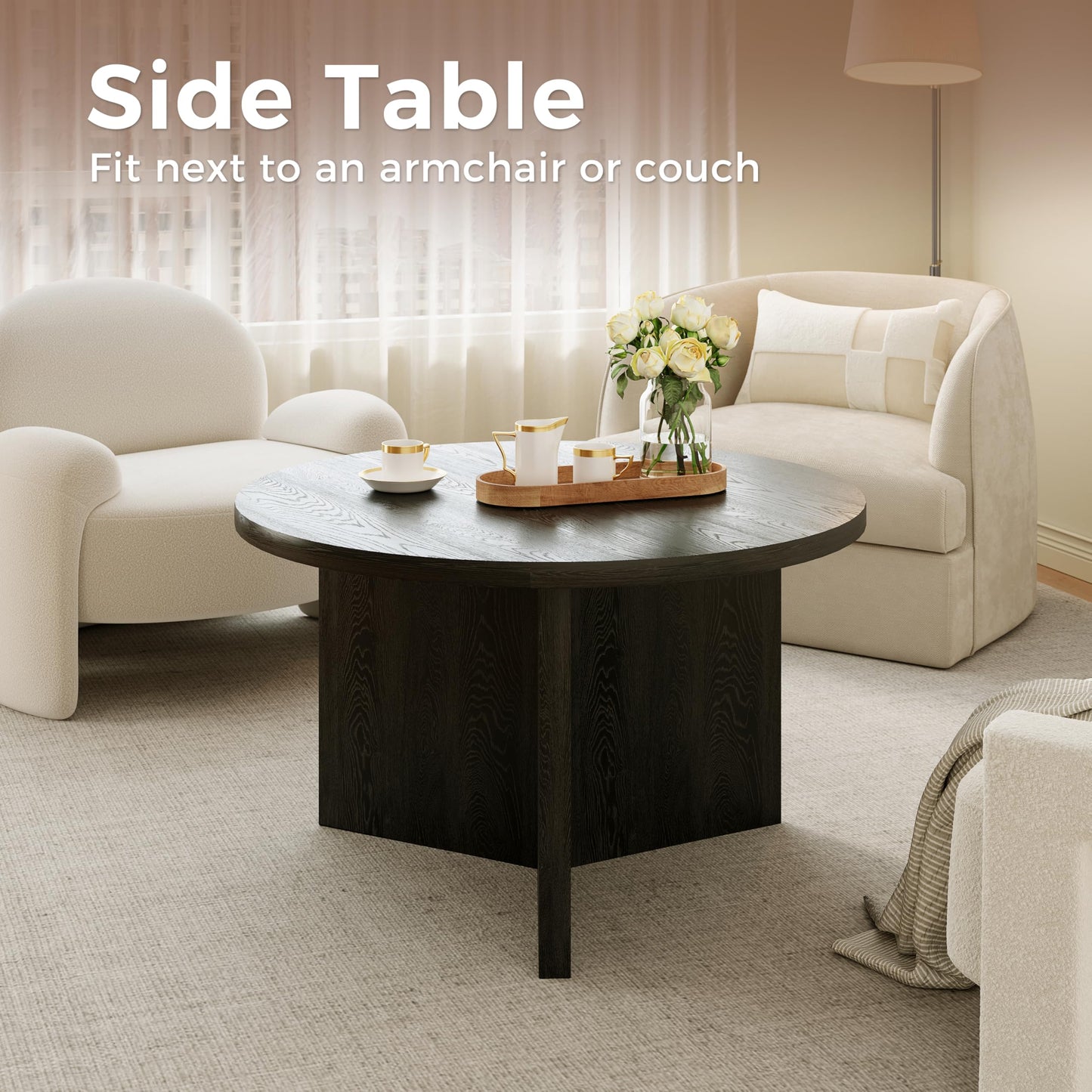 27.5'' Minimalist Modern Coffee Table