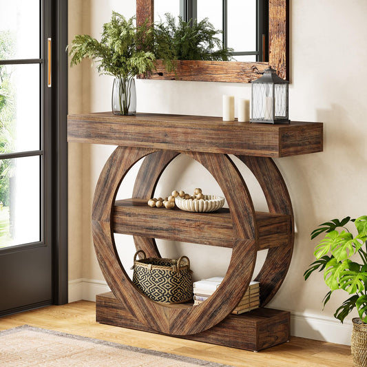 41.3" Farmhouse Console Table