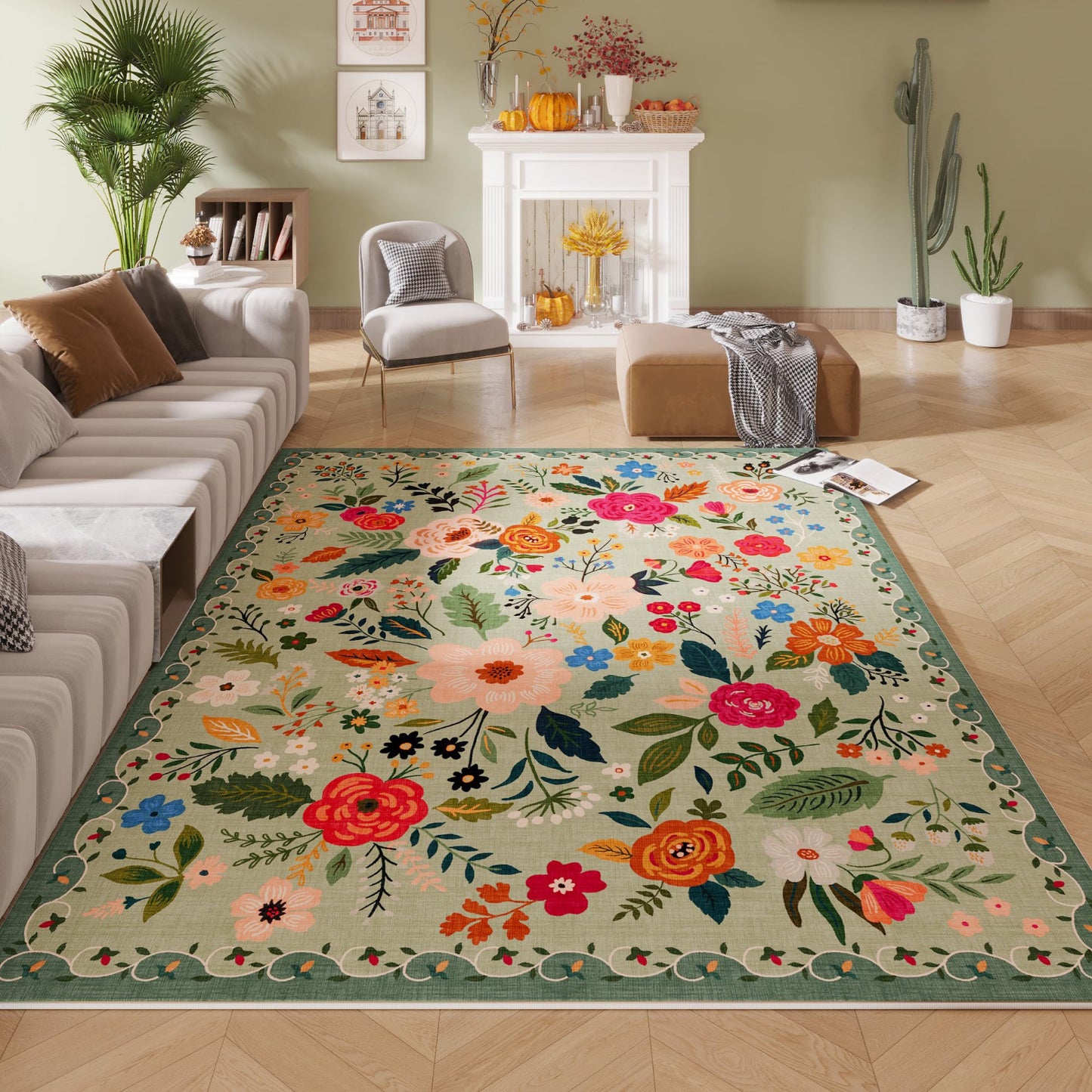 Green Rugs