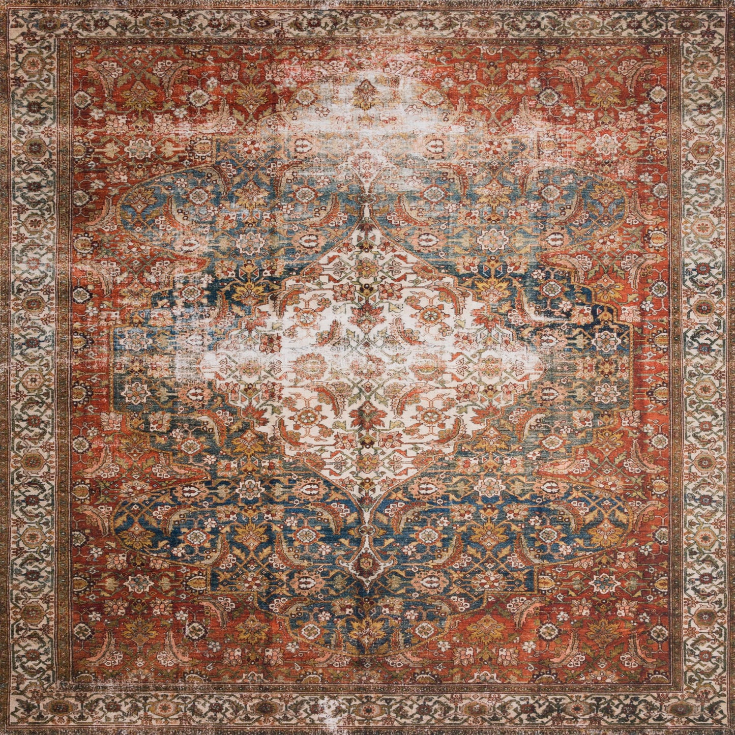 Ocean/Multi Area Rug