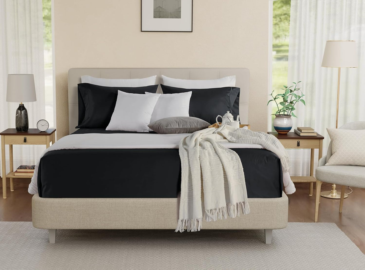 Luxurious Egyptian Cotton Bed Sheets