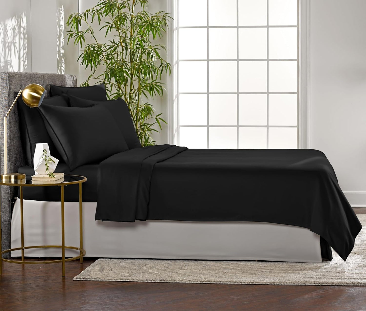 Bamboo bed sheet set