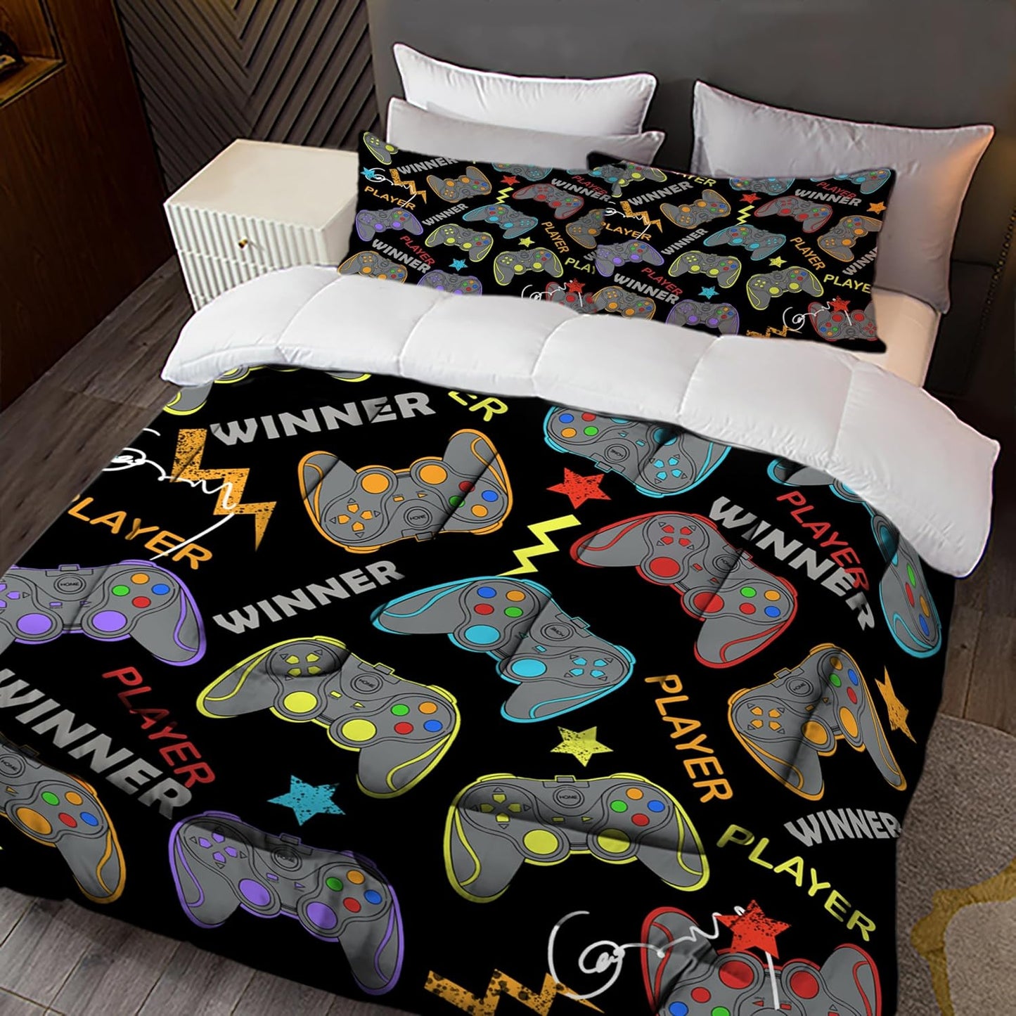 3D Purple Butterfly Bedding Twin Comforter Set