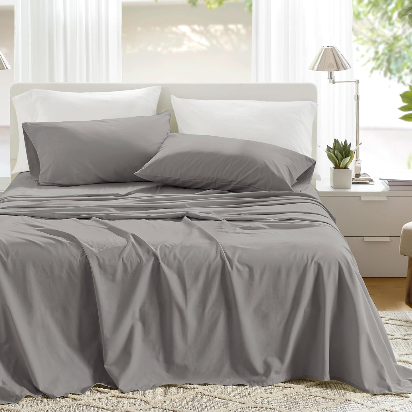 Comfort Spaces 100% Cotton Sheets Set