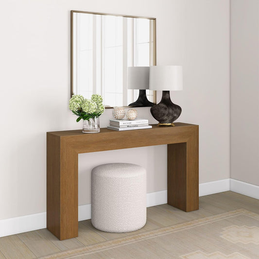 66 Inch Modern Solid Wood Sofa Table