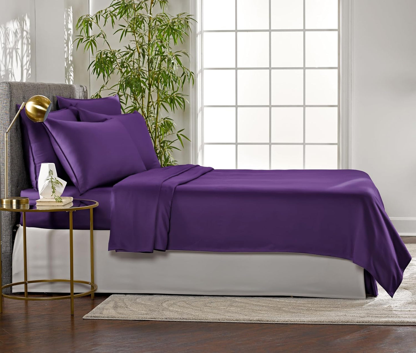 Bamboo bed sheet set