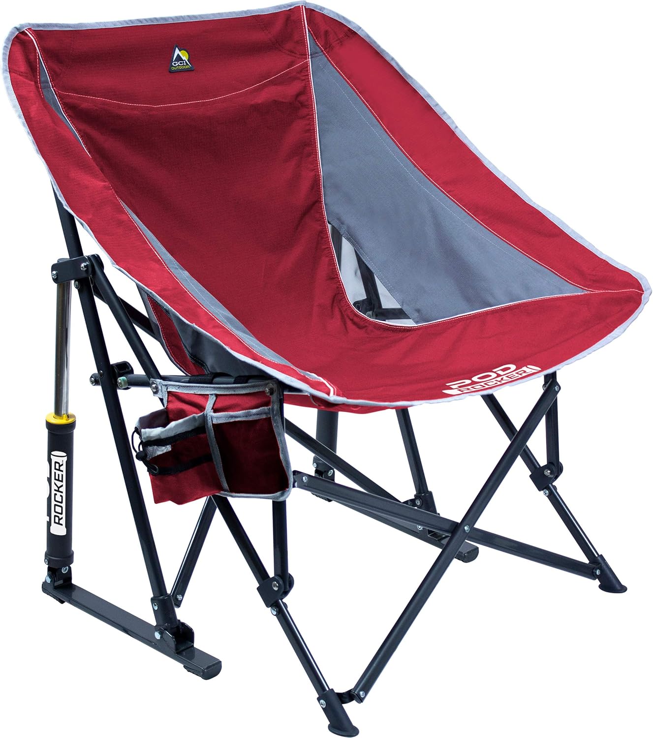 Outdoor Rocking Chair with SunShade Canopy