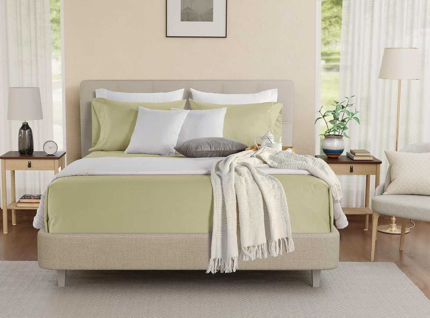 Luxurious Egyptian Cotton Bed Sheets