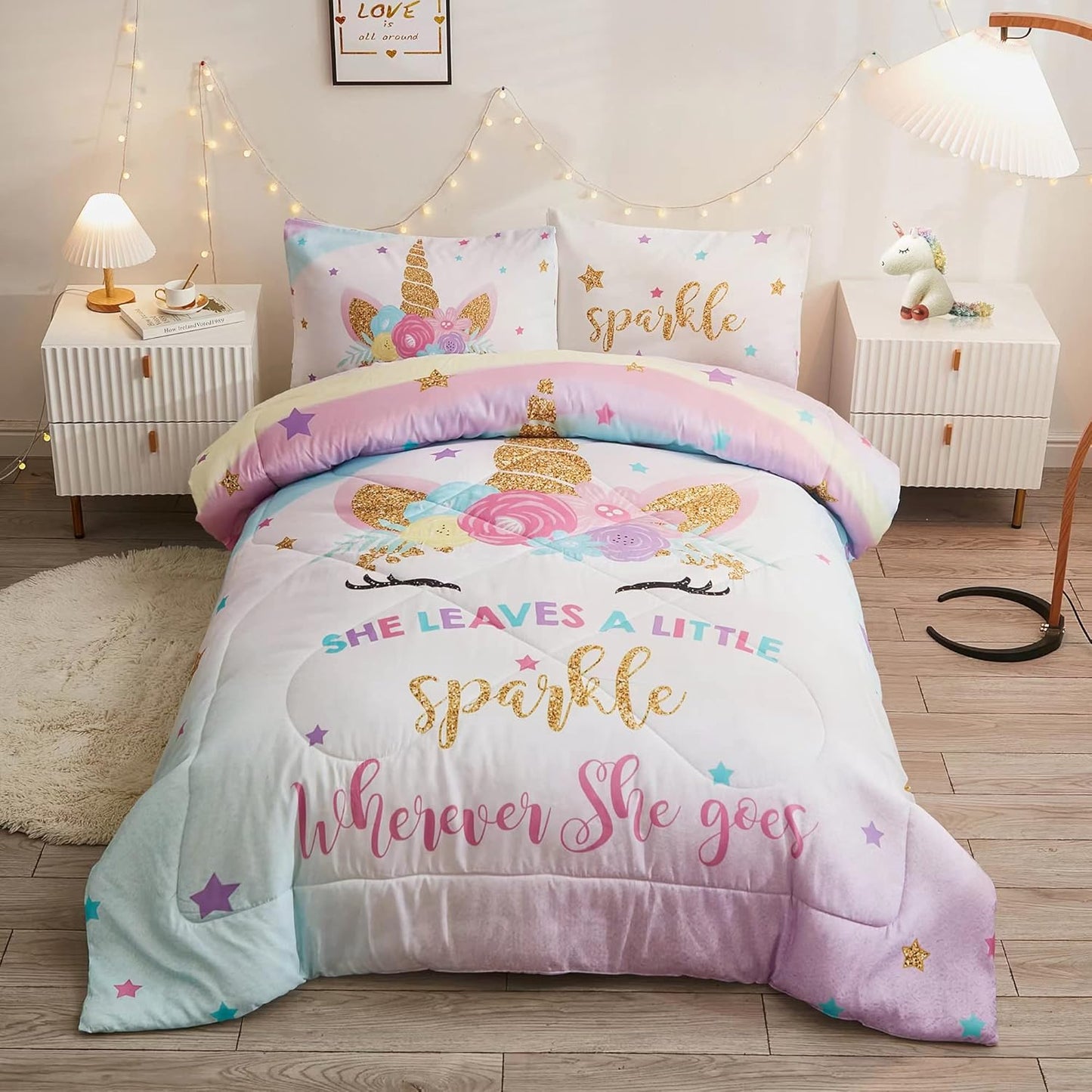 3D Fun Design Comforter Set