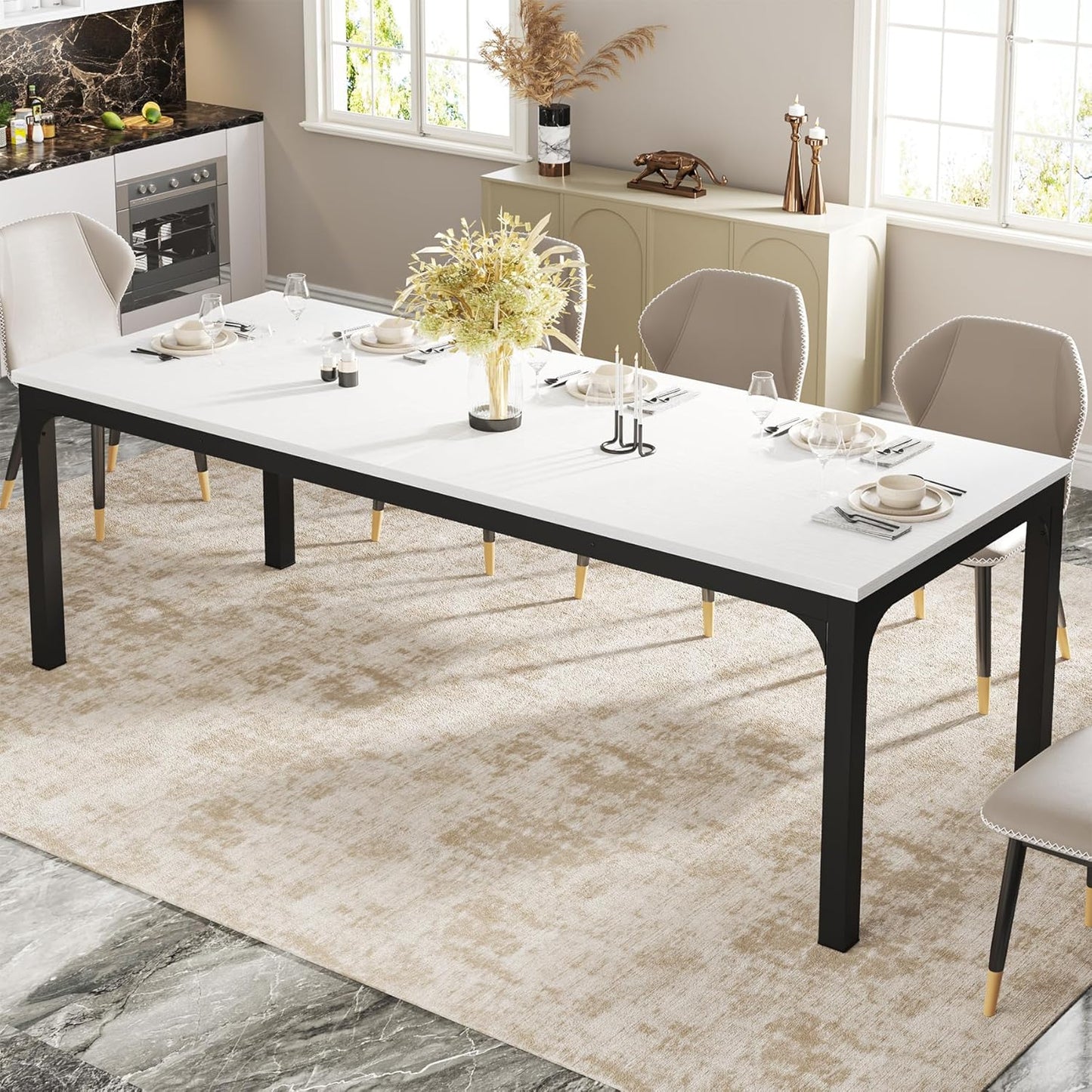 Large Long Dining Table