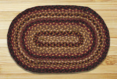 Black Cherry/Chocolate/Cream Miniature Swatch In Different Sizes And Shapes