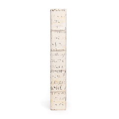 Single Ivory Script Book