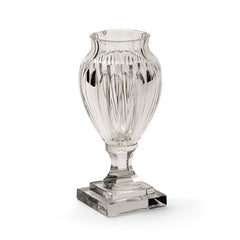 Polished Glass Petal Vase