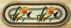 Hummingbird Oval Patch Runner In Different Sizes
