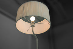 Baxton Studio Skewa White Modern Floor Lamp