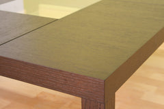 Baxton Studio Vicq large oak coffee table