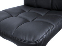 SET of ((2)) Bar Stools Leather Modern Hydraulic Swivel Dinning Chair Barstools