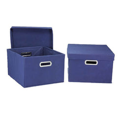 Collapsible Storage Box Set In Different Colors