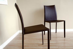 Baxton Studio Rockford Leather Dining Chair
