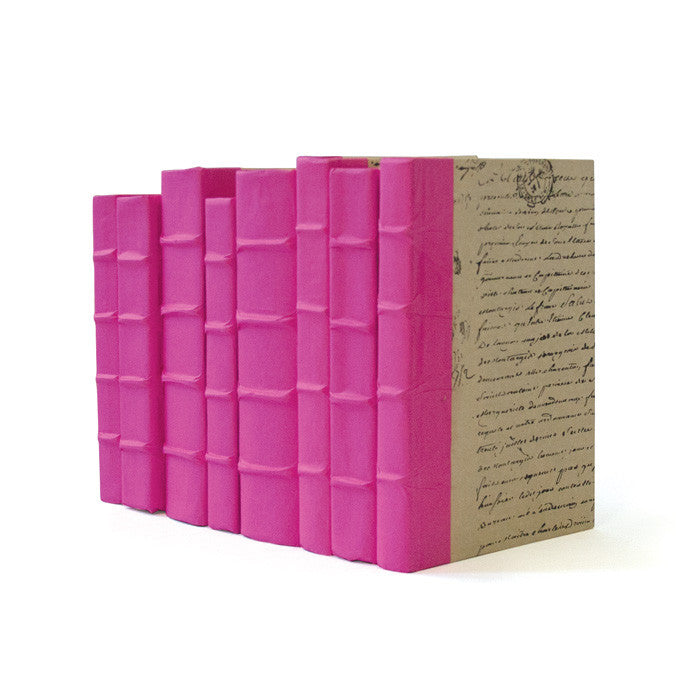 Linear Foot of Patent Pink Books