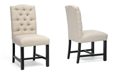 Baxton Studio Pearsall Dining Chair in Set of 2
