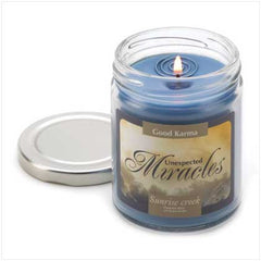 Good Karma Unexpected Miracles Candle