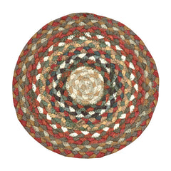 Honey/Vanilla/Ginger Braided Rug In Different Shapes And Sizes