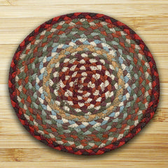Thistle Green/Country Red Miniature Swatch In Different Sizes And Shapes