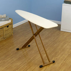 Bamboo-Leg Ironing Board