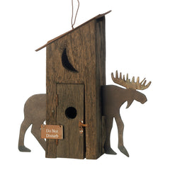 Moose Hut Birdhouse