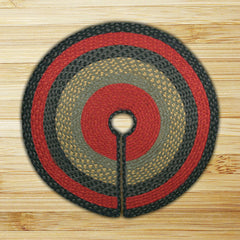 Snowman with Crow Oval Patch Rug