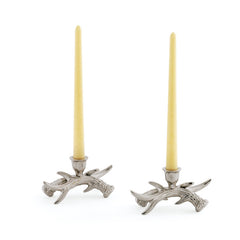 Stag Candle holders-Set Of Two Pairs