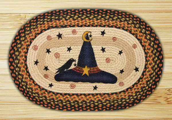 Witch Hat Oval Patch Rug