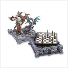 Medieval Dragon Chess Set