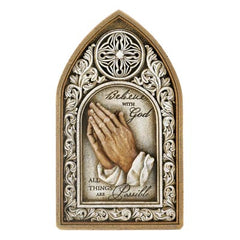 Believe With God Wall Plaque